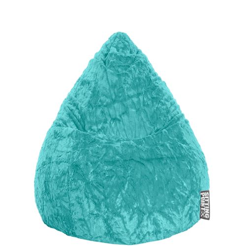 Pouf Fluffy XL turquoise