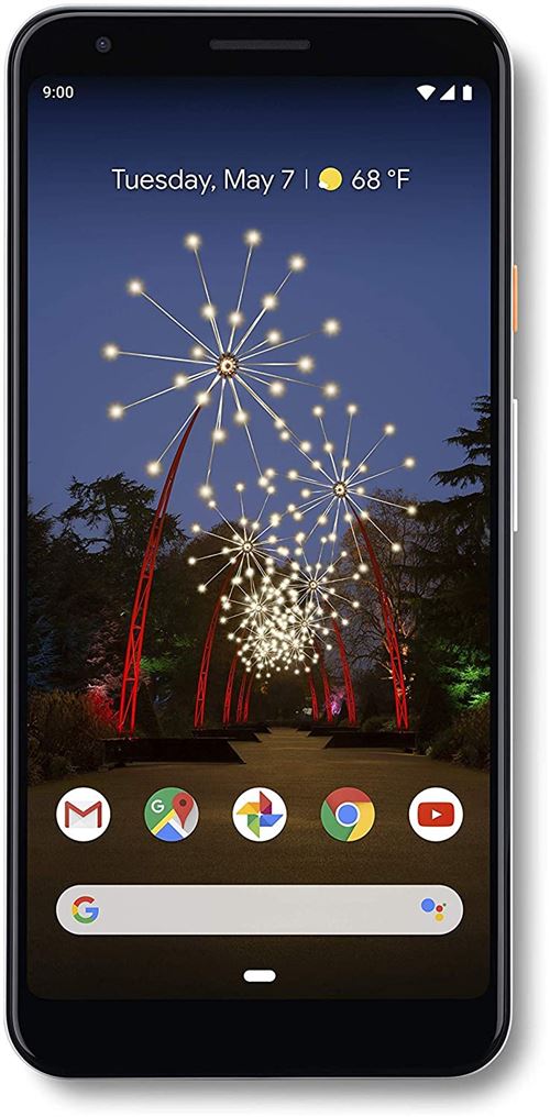 Smartphone-Google Pixel 3A 64G-12MP 5.6 pouces débloqué-blanc
