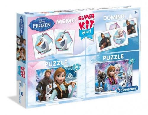 Clementoni puzzle Superkit Congelé 4-en-1 30 pièces