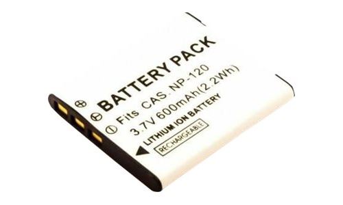 CoreParts - Batterie - Li-Ion - 630 mAh - noir - pour Casio EXILIM-EX-Z770, Z880, Z900, ZS26, ZS27, ZS28, ZS29; EXILIM ZOOM EX-Z790, ZS15, ZS30