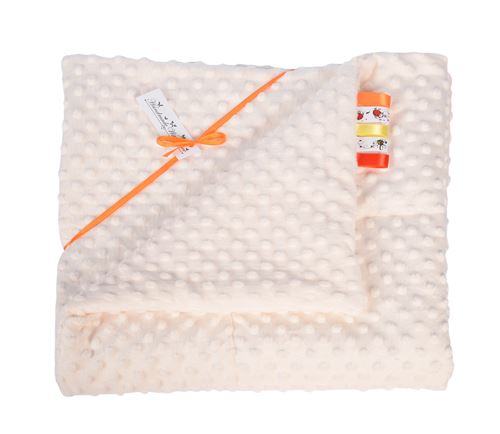 Juli Couverture Bebe Bi Face Microfibre Minky 360 Gr M2 80x80 Ecru Couvertures Edredons Couettes Achat Prix Fnac