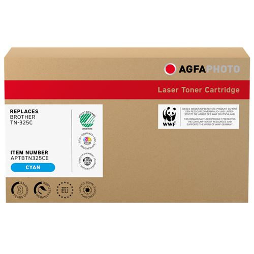 AgfaPhoto - cyan - cartouche de toner (alternative for: Brother TN325C)