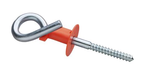 Swing King crochet pivotant avec pince M12 x 160 mm en argent zingué
