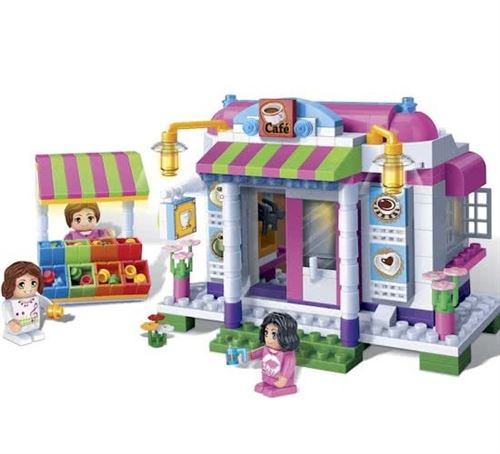 BanBao trendy City Café kit de 338 pièces