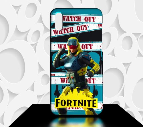 Coque compatible pour Samsung Galaxy A50 Fortnite Battle Royale 242