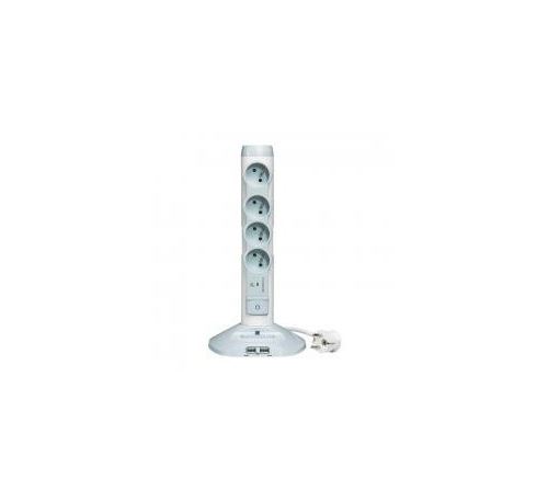 Legrand Vertical Multi-Socket Unit + Surge Arrester - protection contre les surtensions