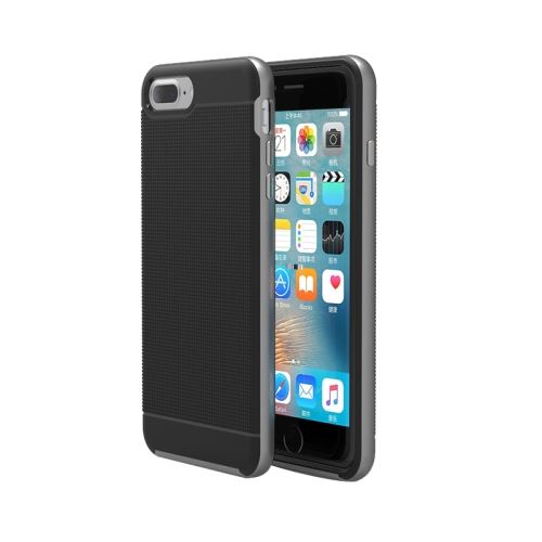 iPhone 8 Plus Coque Protection Plastique Gris Combinaison ALS42517