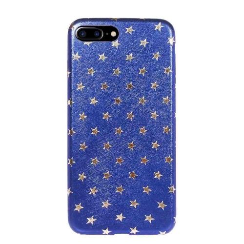iPhone 8 Plus Coque Protection Plastique Bleu ALS42541