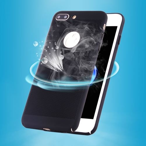 iPhone 8 Plus Coque Protection Plastique Noir Respirante anti-choc ALS42574