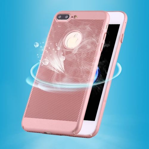 iPhone 8 Plus Coque Protection Plastique Rose Respirante anti-choc ALS42577