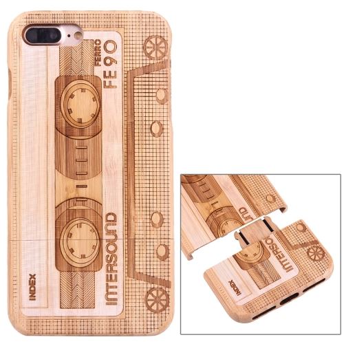 iPhone 8 Plus Coque Protection Bambou Bambou casette bois ALS42589
