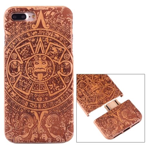 iPhone 8 Plus Coque Protection Bois Effet Noisettier Motif 7 ALS42594