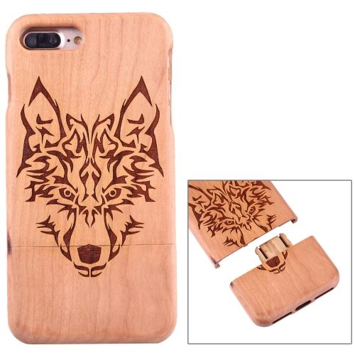 iPhone 8 Plus Coque Protection Bois Cerisier Loup 7 ALS42601