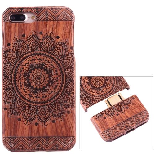 iPhone 8 Plus Coque Protection Bois Rose Mandala ALS42621