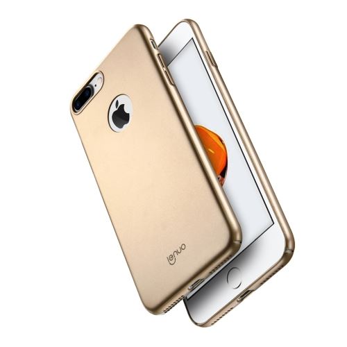 iPhone 8 Plus Coque Protection Plastique Doré Ultra Fin ALS42706