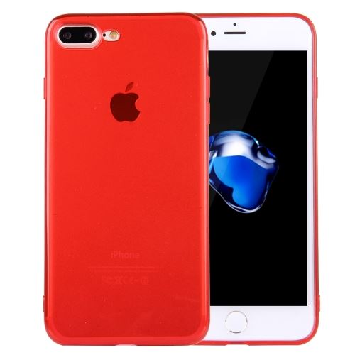 iPhone 8 Plus Coque Protection TPU Rouge Ultra Fin ALS42781