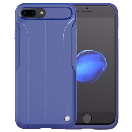 iPhone 8 Plus Coque Protection TPU Bleu Amplificateur Son ALS42806