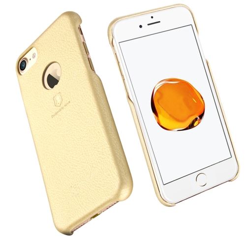iPhone 8 Coque Protection Plastique Doré Texture Litchi 7 ALS40052