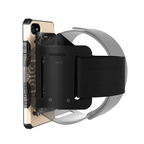 iPhone 8 Coque Protection Plastique Doré en Brassard Coque ALS40103