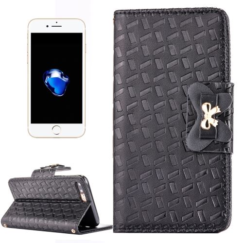iPhone 8 Housse Etui Cuir PU Noir Fermeture Bijoux ALS40112
