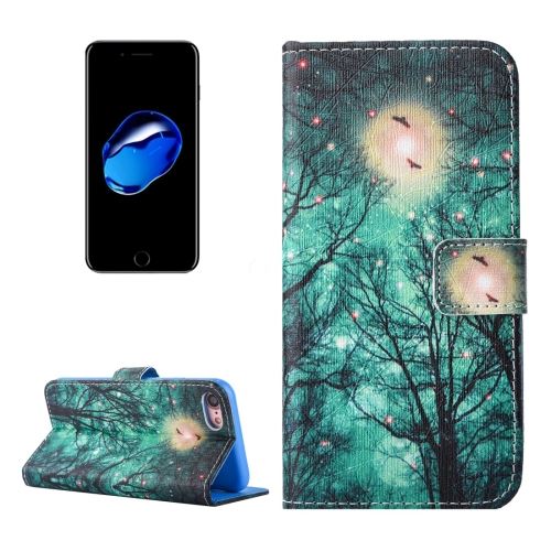 iPhone 8 Housse Etui Cuir PU Motif ALS40163