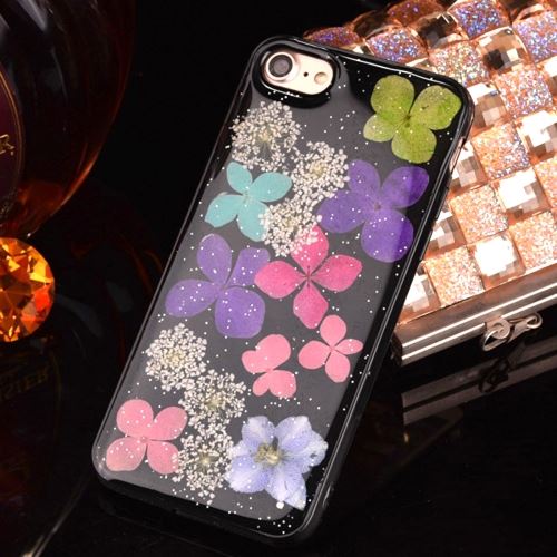 iPhone 8 Coque Protection TPU Pétales de Fleurs ALS40200