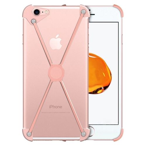 iPhone 8 Bumper Métal Rose Type-X Anti-Choc ALS40223