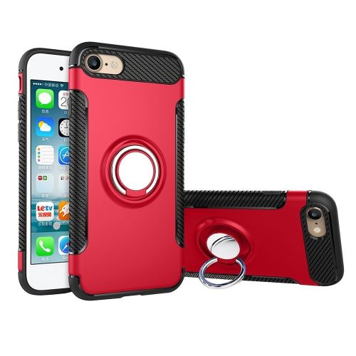 iPhone 8 Coque Protection Plastique Rouge Combinaison 7 ALS40232