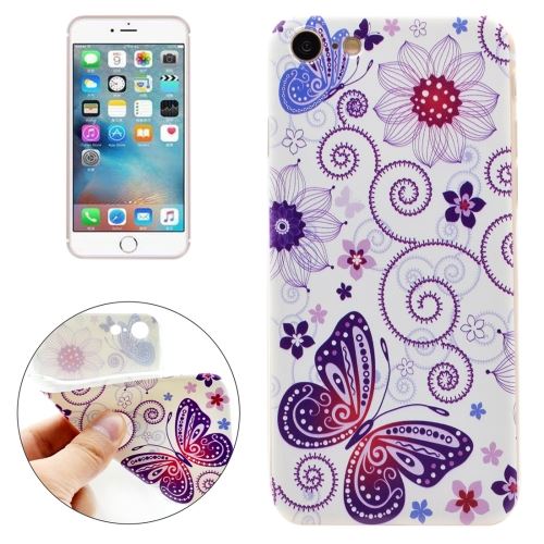 iPhone 8 Coque Protection TPU papillons ALS40255