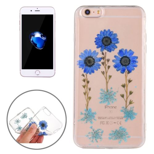iPhone 8 Coque Protection TPU Transparent Imprimé Fleurs coloré 7 ALS40416