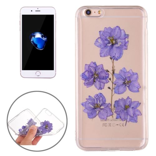 iPhone 8 Coque Protection TPU Transparent Imprimé Fleurs coloré 7 ALS40419