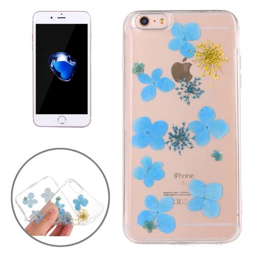 iPhone 8 Coque Protection TPU Transparent Imprimé Fleurs coloré ALS40436