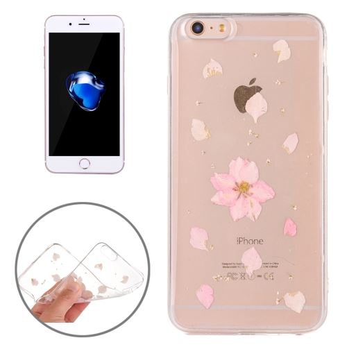 iPhone 8 Coque Protection TPU Transparent Fleurs 7 ALS40444