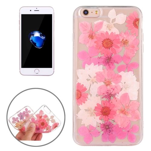 iPhone 8 Coque Protection TPU Transparent Fleurs ALS40447