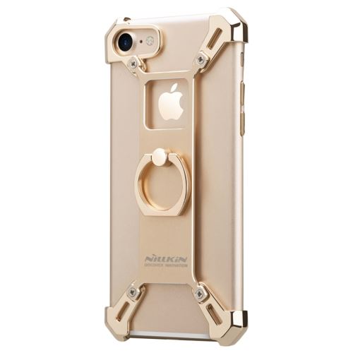 iPhone 8 Coque Protection Aluminium Doré Support d'anneau en alliage de zinc 7 ALS40524