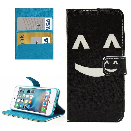 iPhone 8 Housse Etui Cuir PU Souriant ALS40584