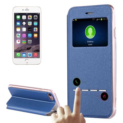 iPhone 8 Housse Etui Cuir PU Fenètre Horizontal Fenètre ALS40604