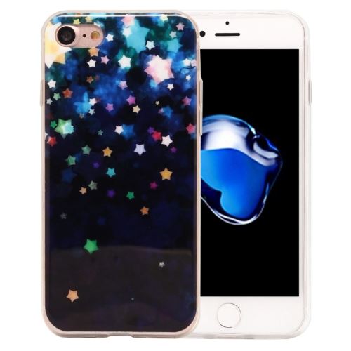 iPhone 8 Coque Protection TPU dessin abstrait peint ALS40671