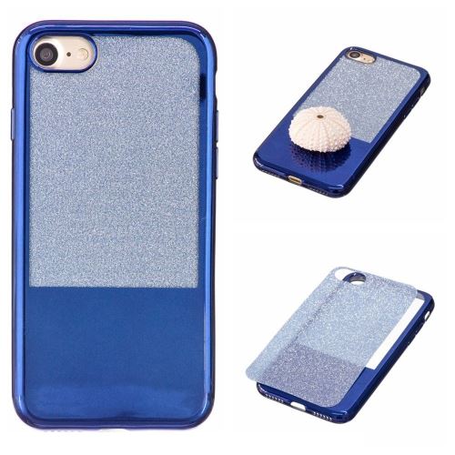 iPhone 8 Coque Protection TPU Bleu Effet Miroir ALS40759