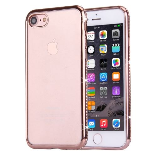 iPhone 8 Coque Protection TPU Rose Bijoux ALS40832