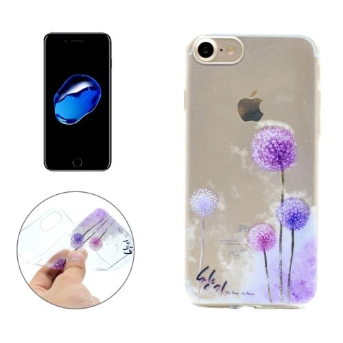 iPhone 8 Coque Protection TPU Rouge Pissenlit ALS40960