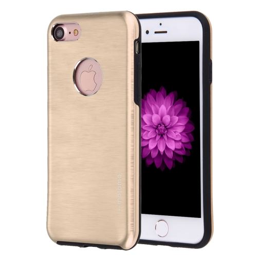 iPhone 8 Coque Protection TPU Doré Effet brossé ALS41066