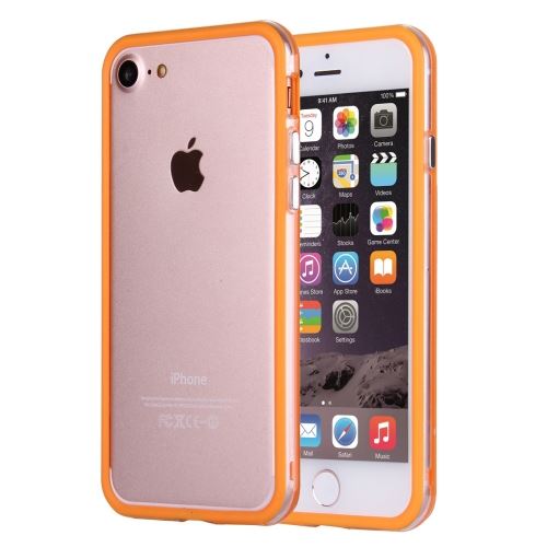 iPhone 8 Coque Protection Plastique Orange Combinaison ALS41097