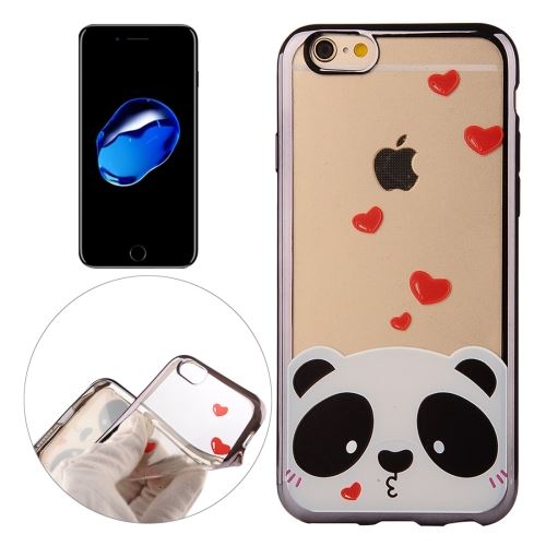 iPhone 8 Coque Protection TPU panda Electroplating 7 ALS41181