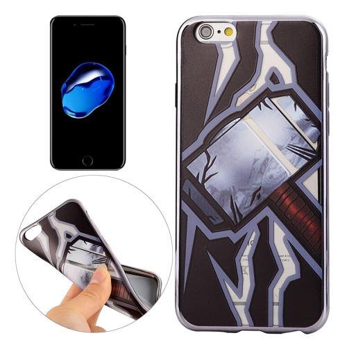 iPhone 8 Coque Protection TPU Marteau Electroplating ALS41186