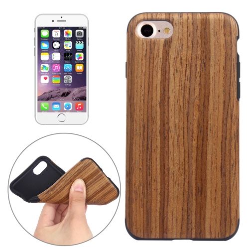 iPhone 8 Coque Protection TPU Effet Bois ALS41221