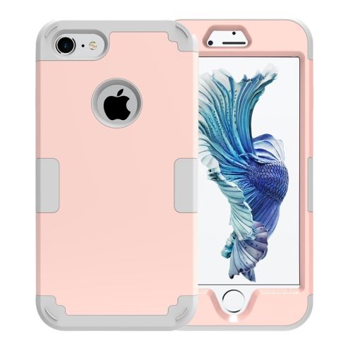 iPhone 8 Coque Protection Plastique Rose Combinaison ALS41254