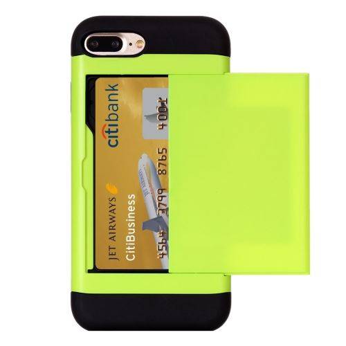 iPhone 8 Plus Coque Protection Plastique Vert Combinaison ALS41422
