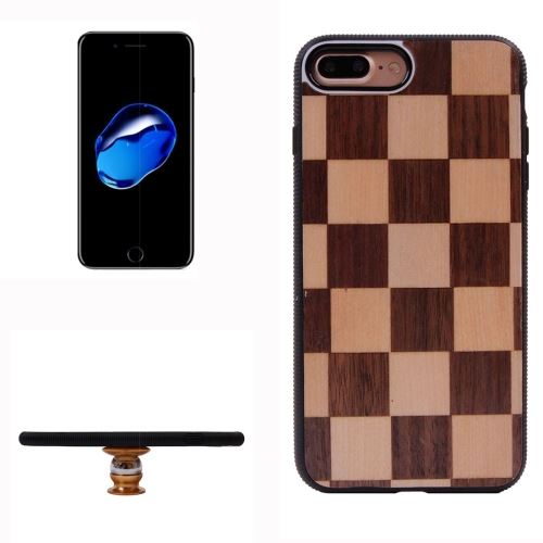 iPhone 8 Plus Coque Protection Plastique Effet Bois ALS41518
