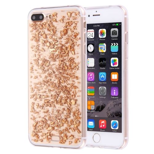 iPhone 8 Plus Coque Protection TPU Rose Paillettes Incrusté ALS41578